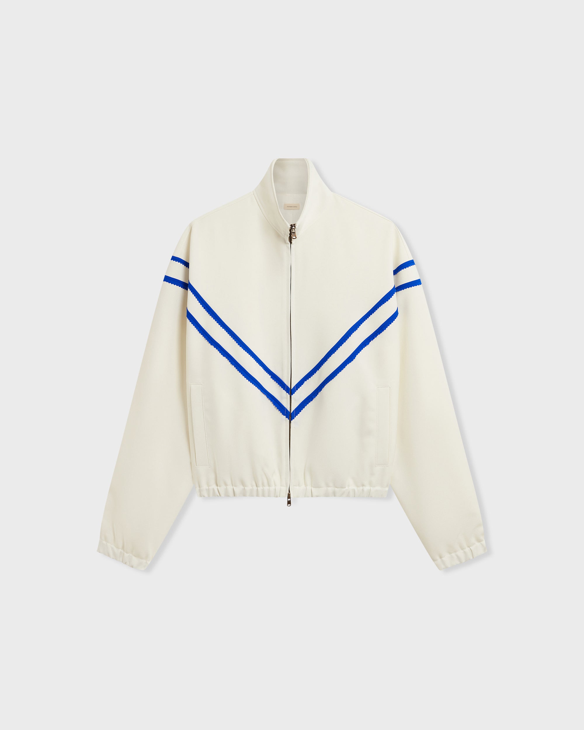 Pinking Corded Jacket in Cream