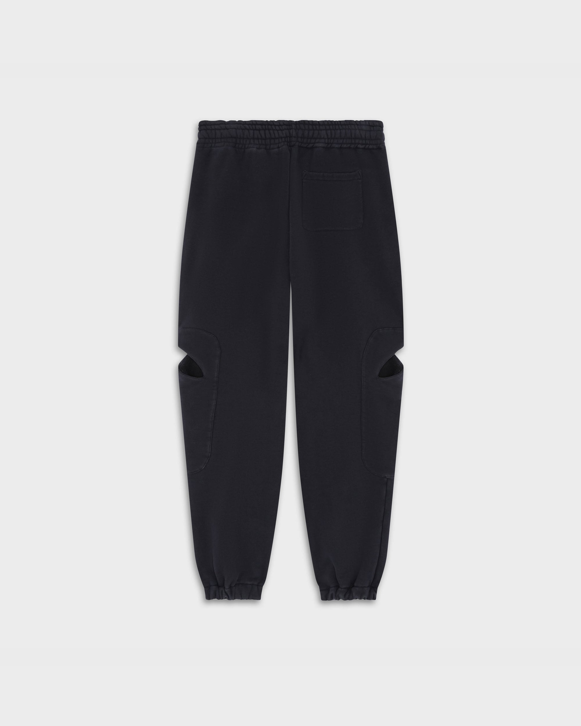 Slashed Joggers in Navy