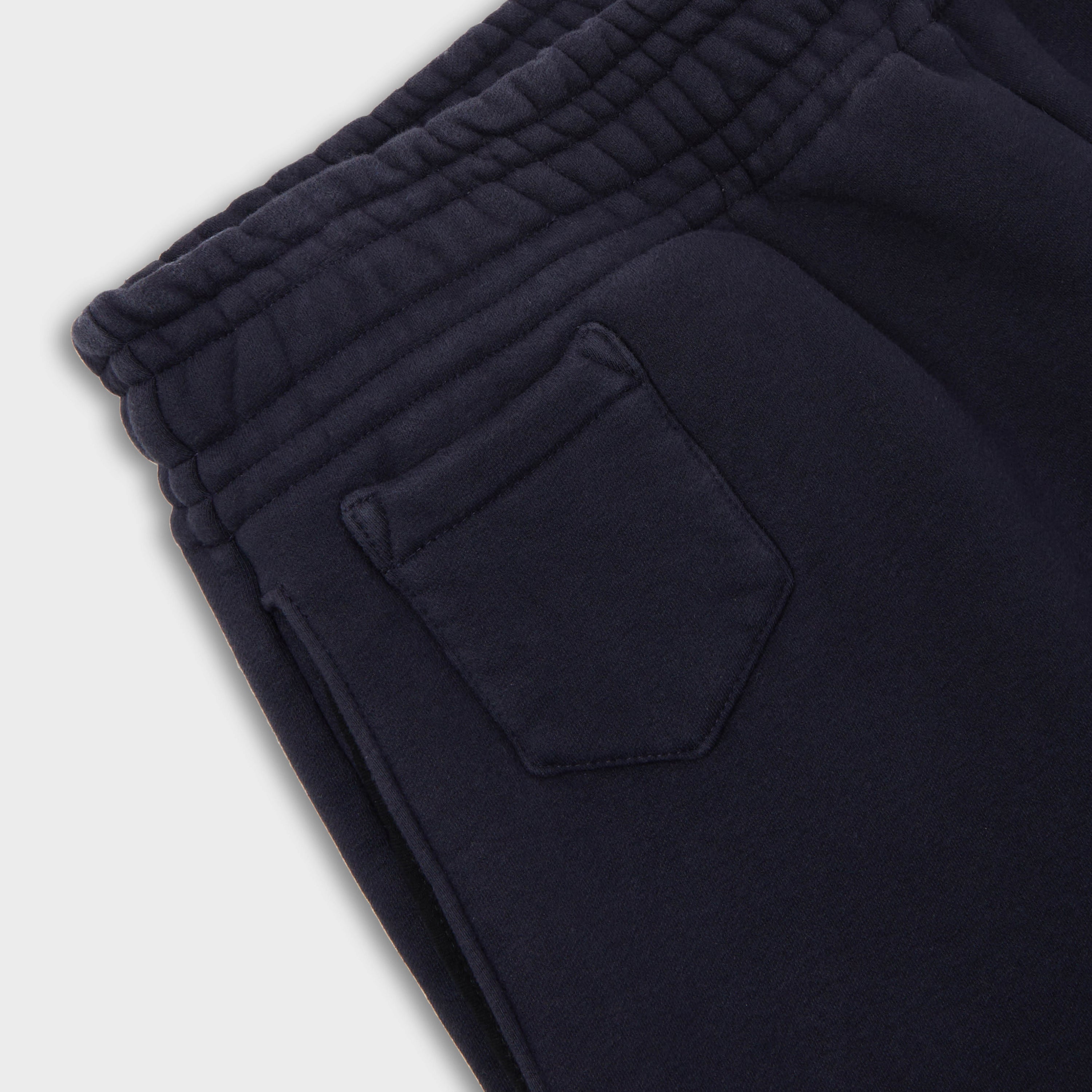 Slashed Joggers in Navy