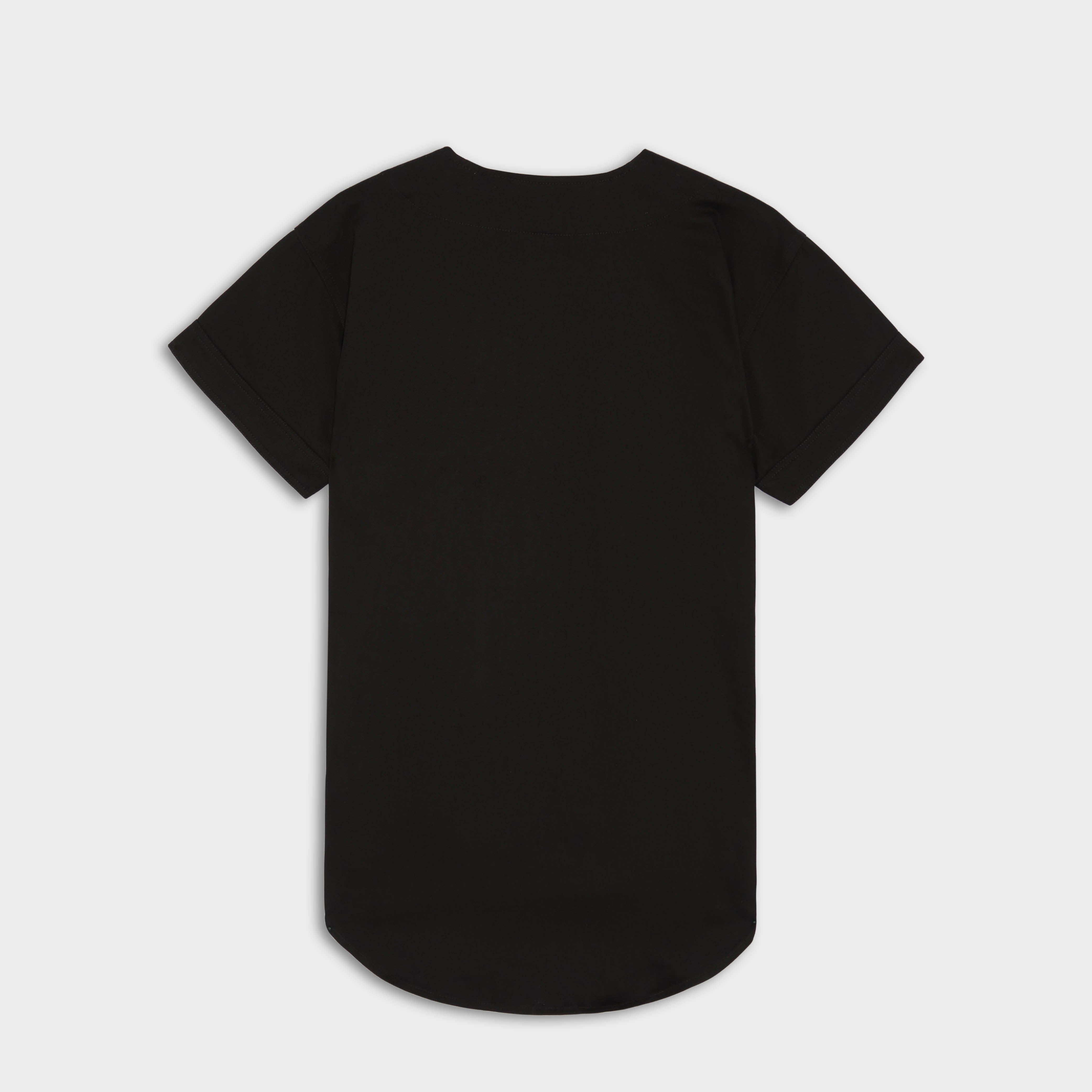 Souvenir Baseball Shirt in Black