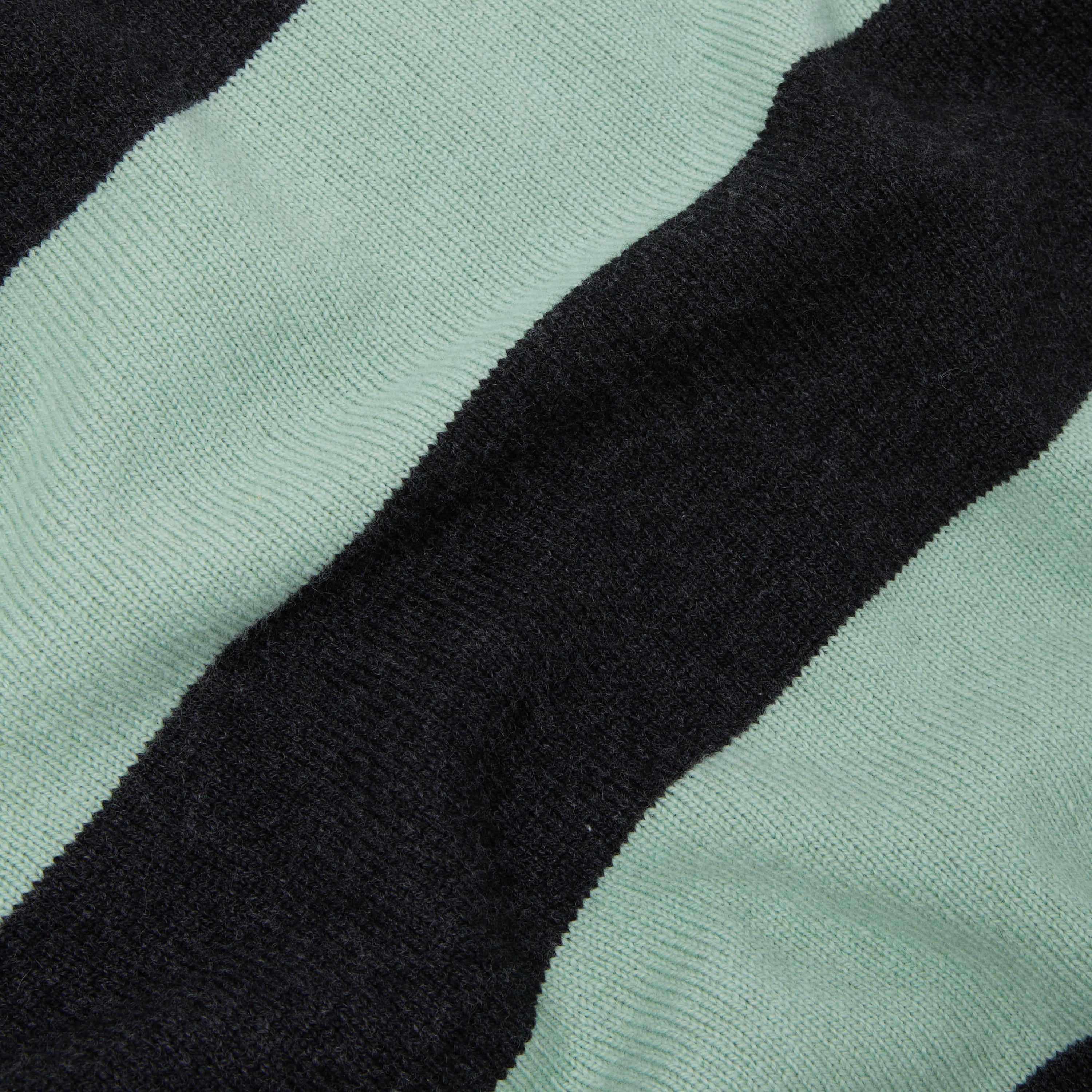 Rugby Jumper in Mint & Charcoal